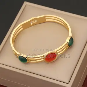 Gemstone Lattice Bracelet