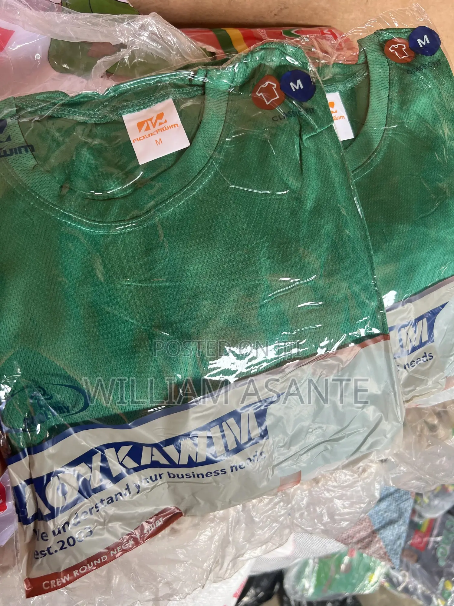 Jersey T-Shirts in All Colors