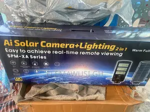 2in1 Solar Street Light Camera 3lens Ptz