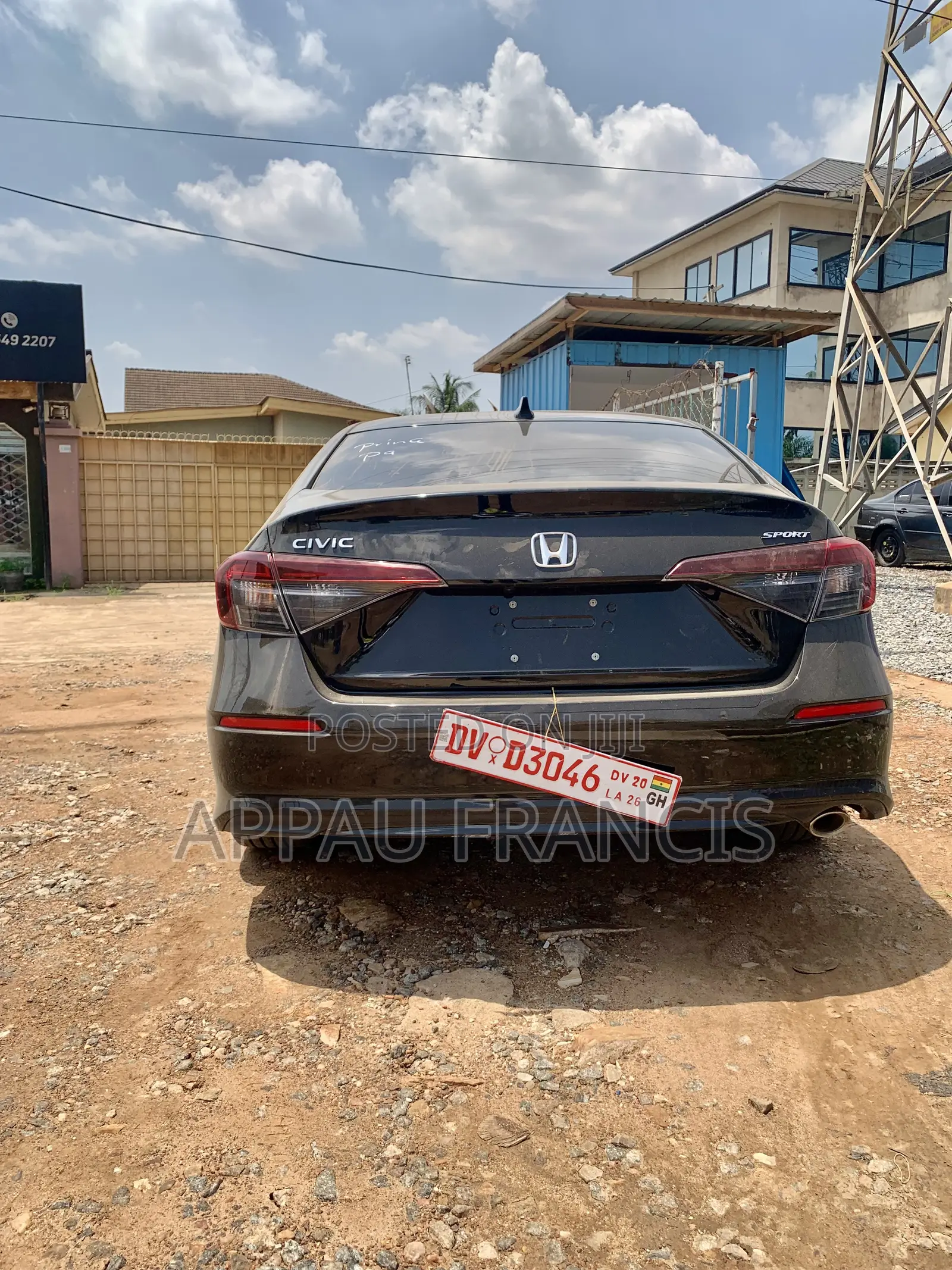 Honda Civic Sport CVT 2025 Black