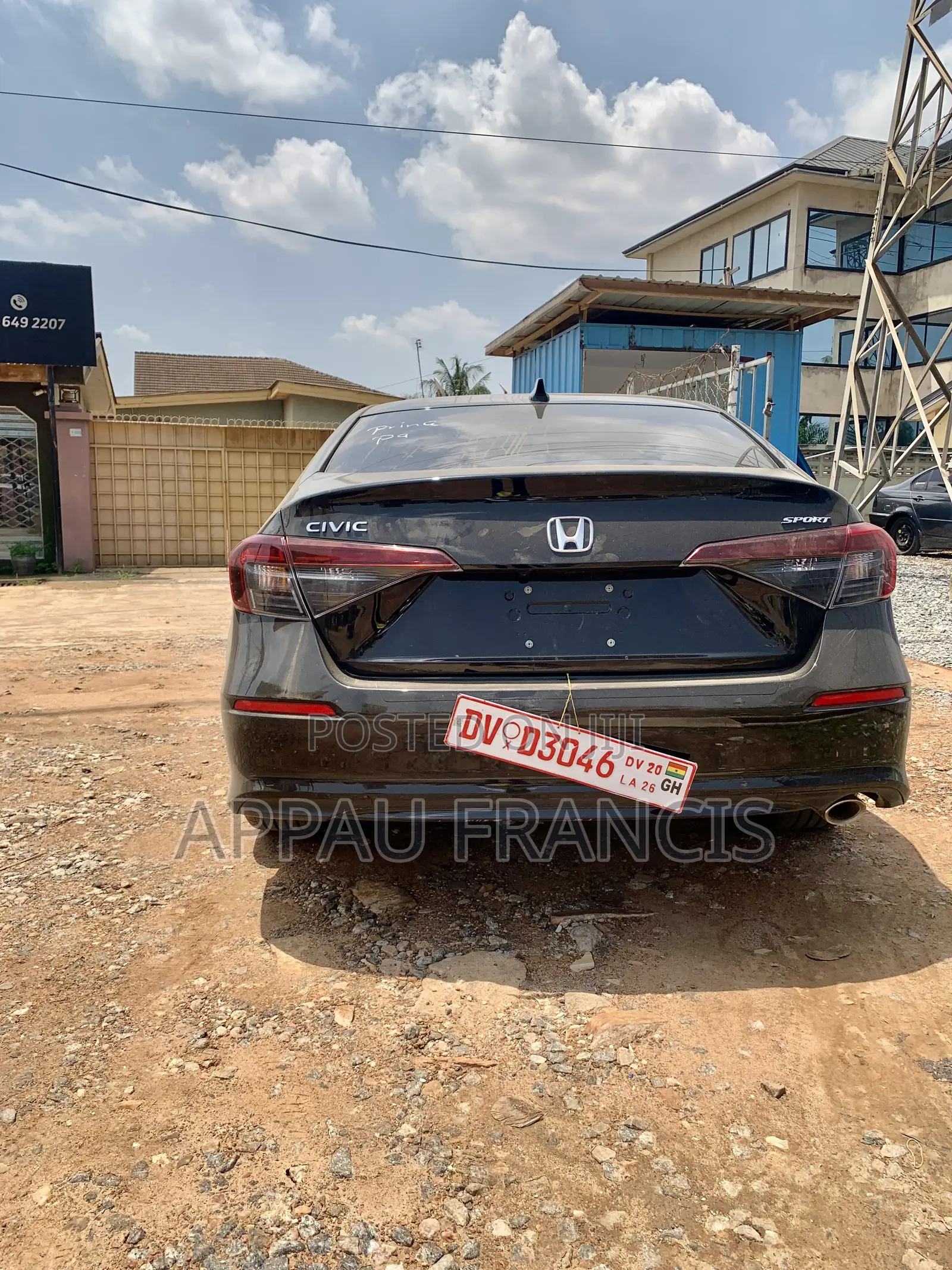 Honda Civic Sport CVT 2025 Black