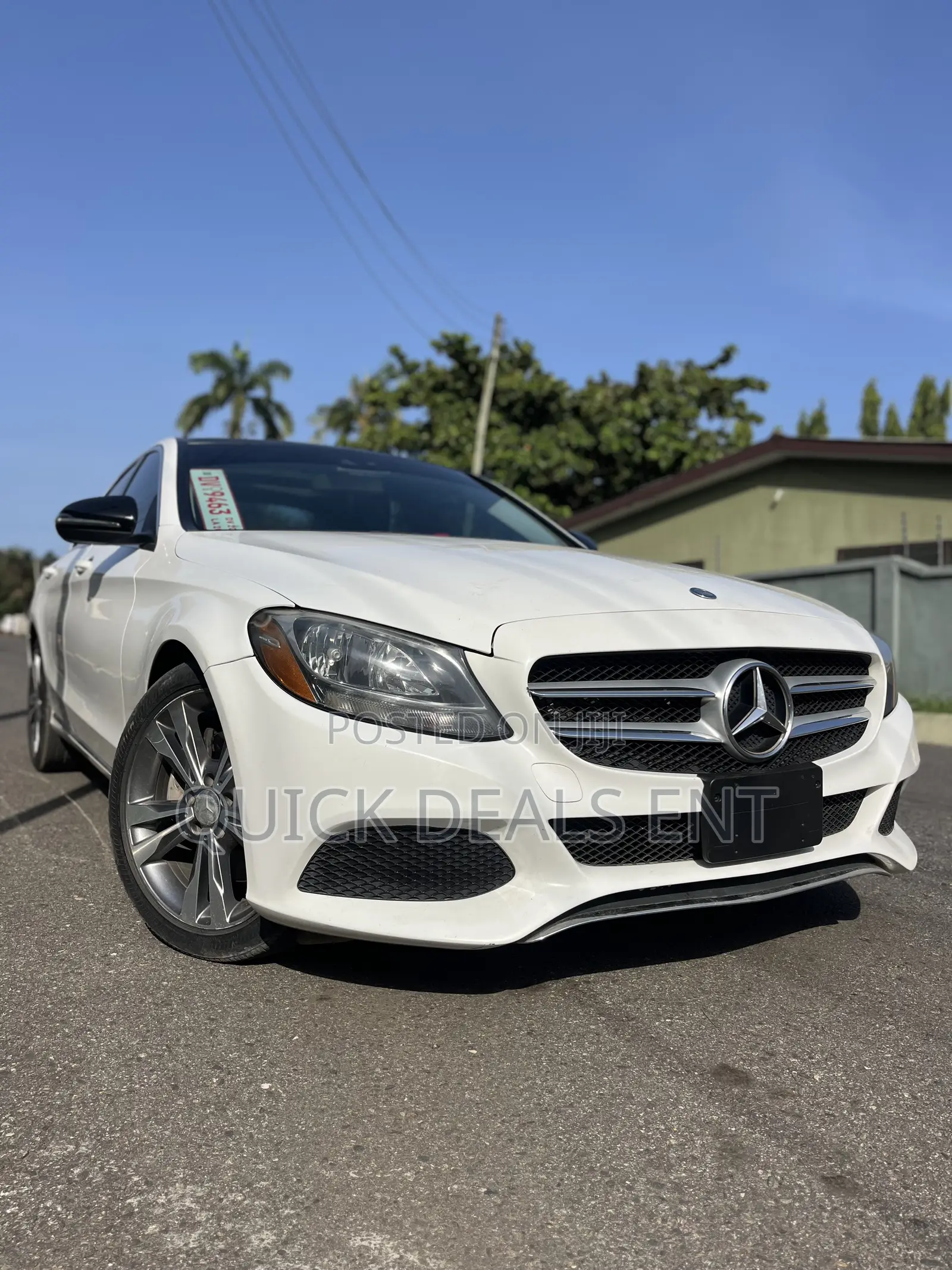 Mercedes-Benz C300 2017 White