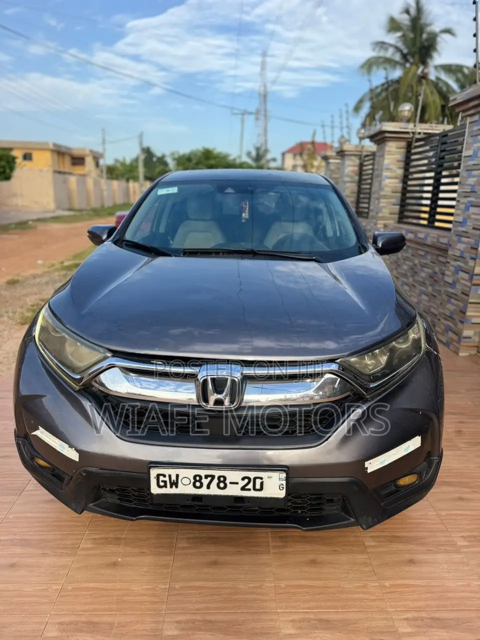 Honda CR-V EX 4dr SUV (1.5L 4cyl CVT) 2017 Gray