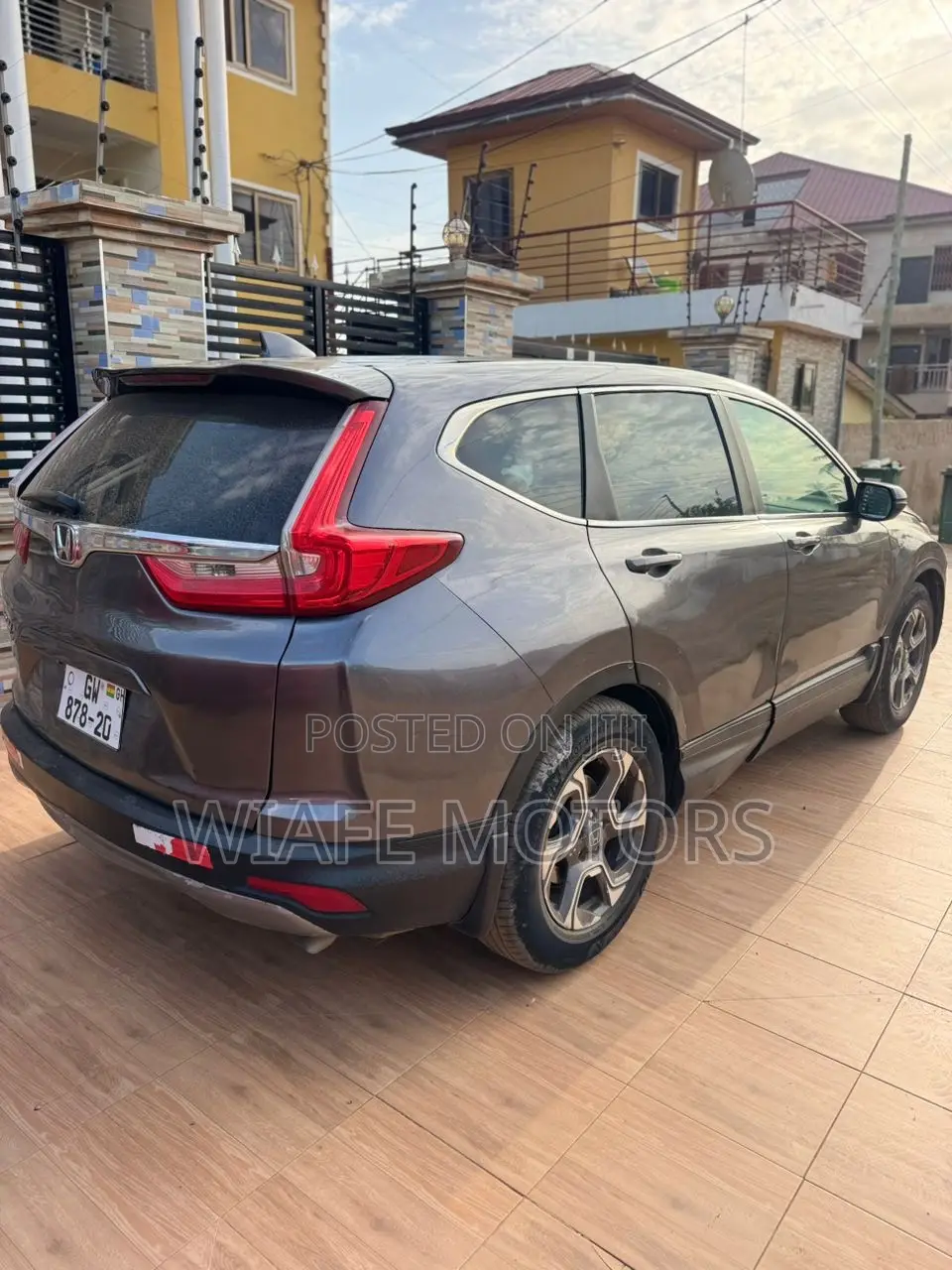 Honda CR-V EX 4dr SUV (1.5L 4cyl CVT) 2017 Gray