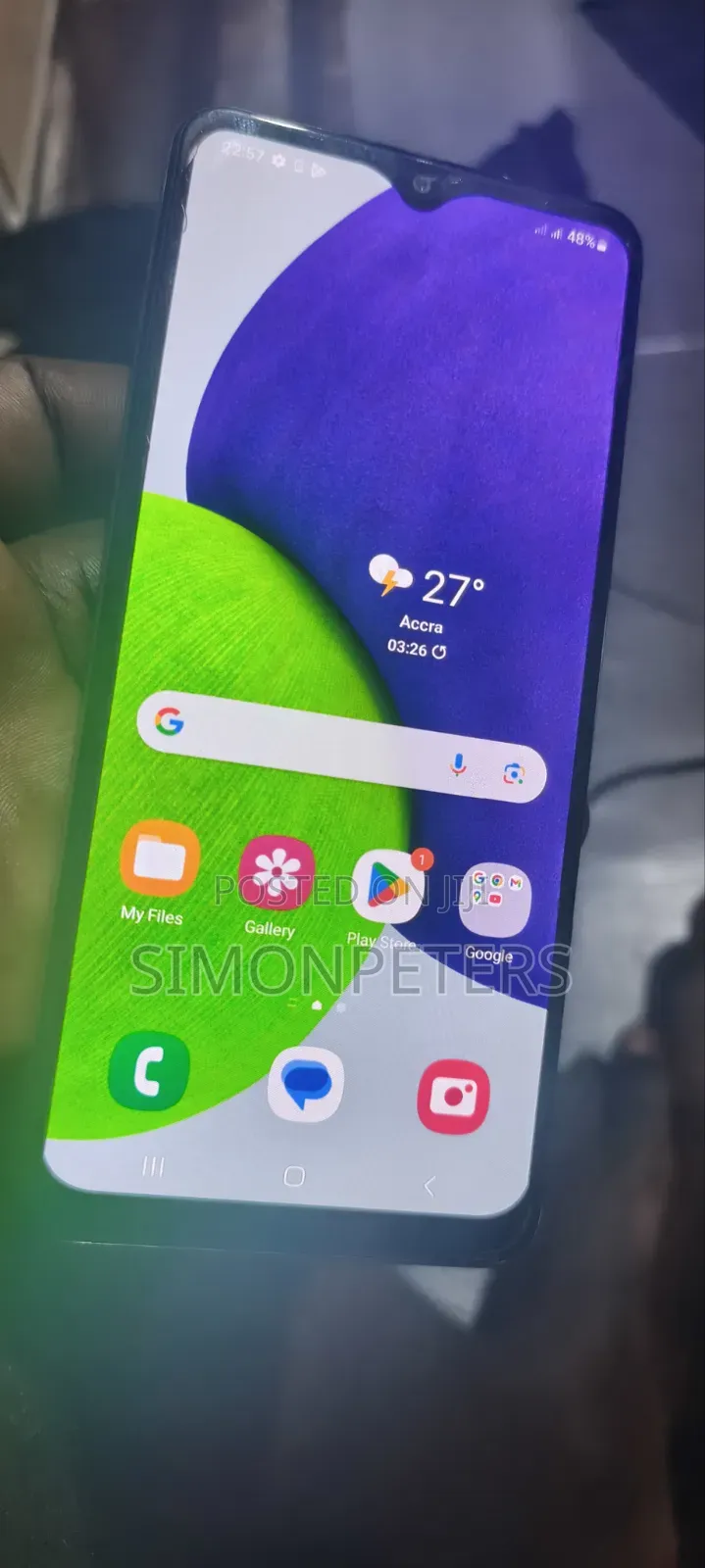 Samsung Galaxy A22 128 GB Blue