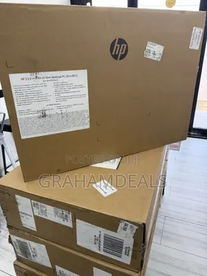New Desktop Computer HP AiO 24 8GB AMD SSD 256GB