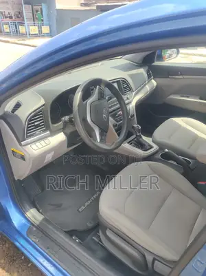 Hyundai Elantra 2017 Blue