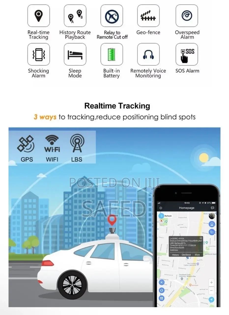 Car Motorcycle GPS Tracker Installation