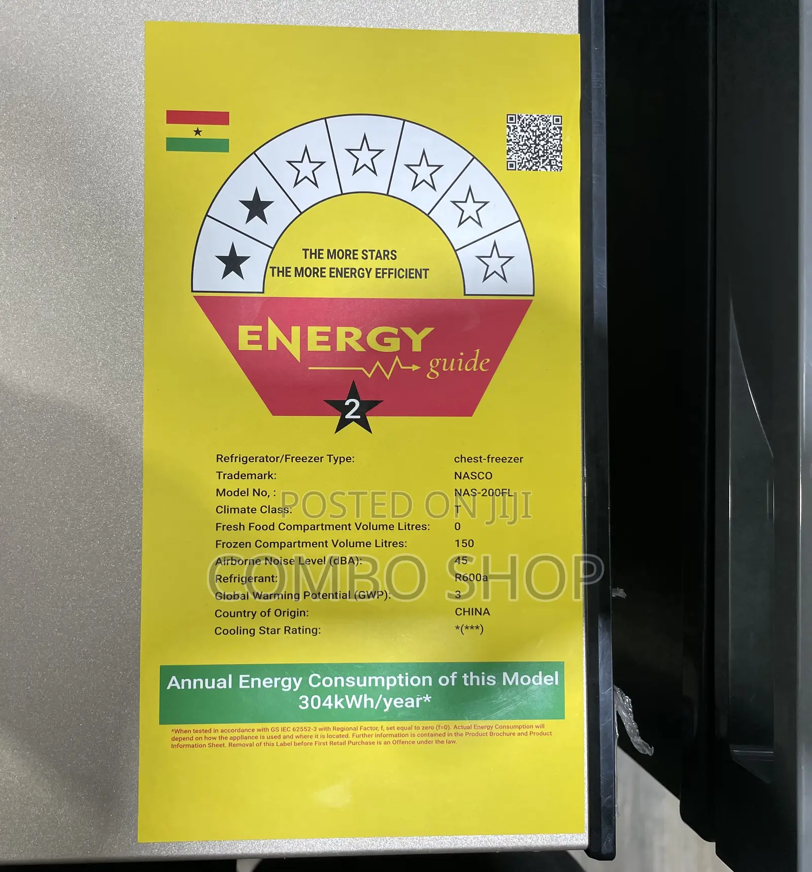 Nasco 150l Chest Freezer