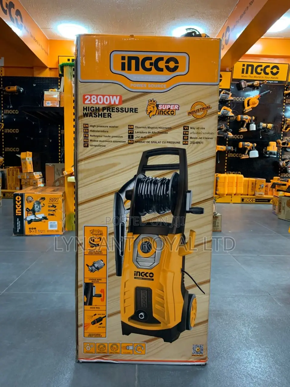 High Pressure Washer 2800w - Hpwr28008