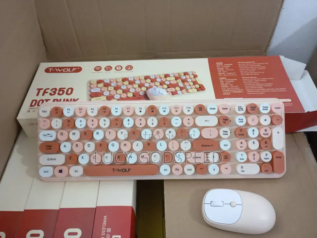 Twolf Tf350 Wireless Keyboard and Mouse Combo
