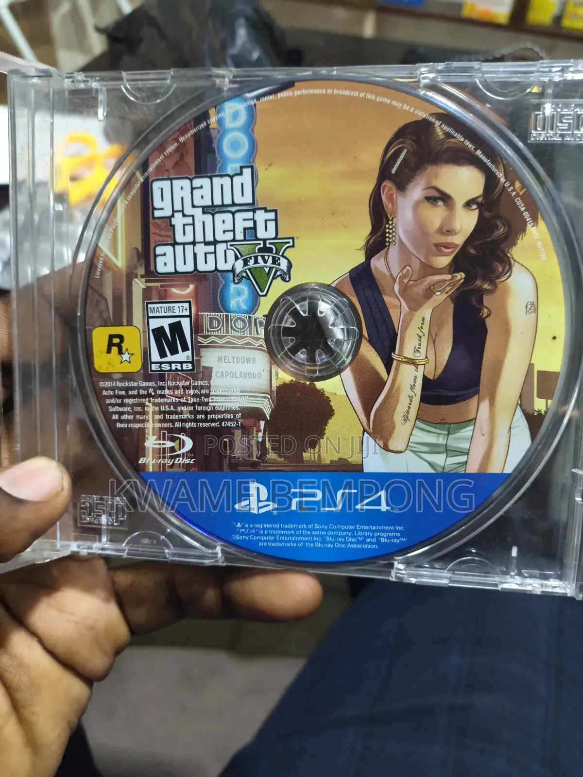 Gta 5 Ps4 Disc