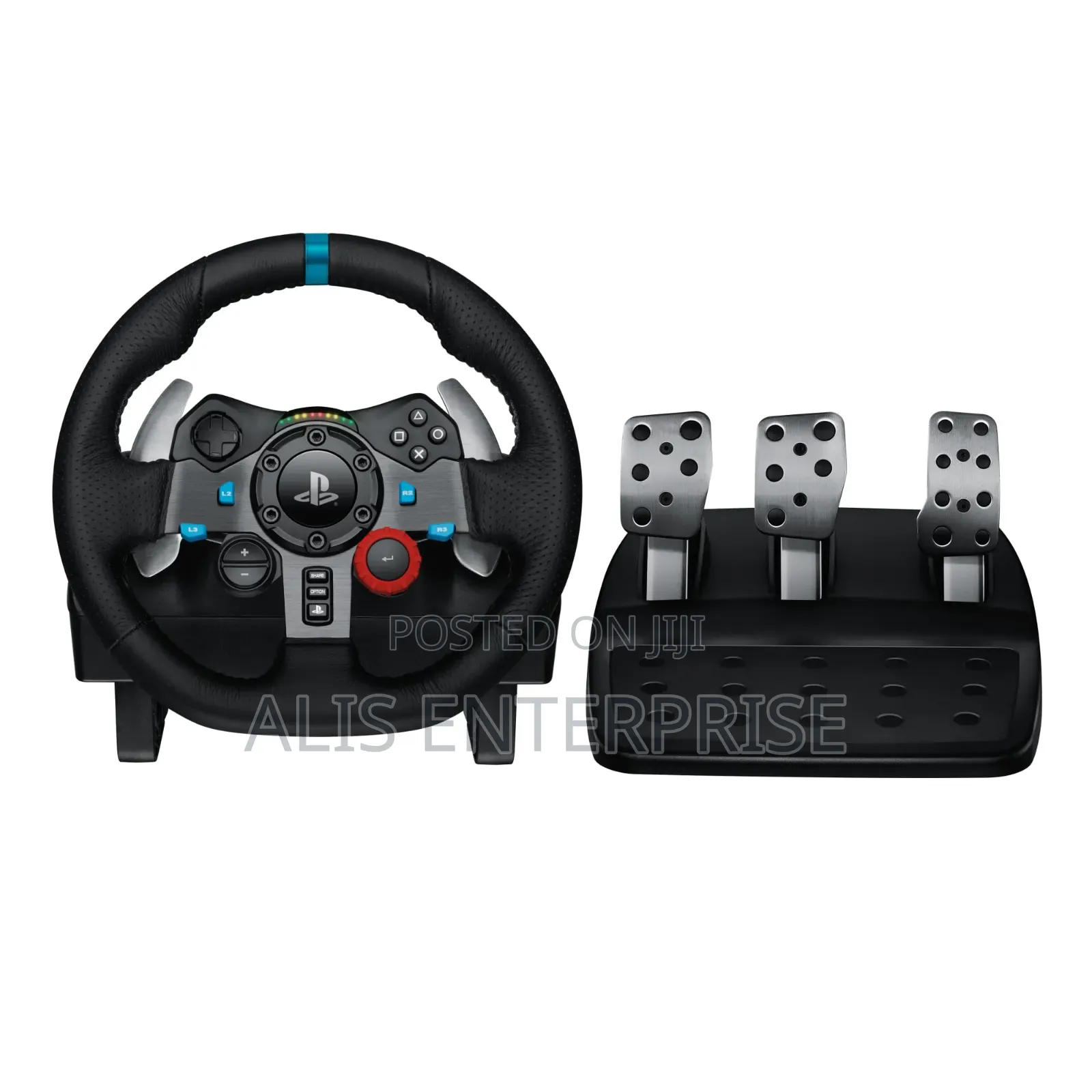 Logitech G29 Driving Force Racing Wheel for Playstation – Black