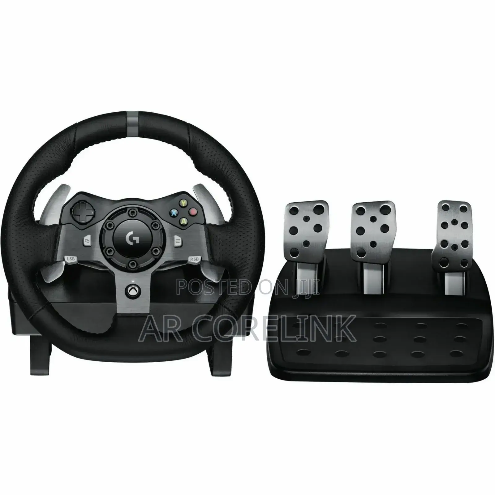 Logitech Driving Force G920 Steering Wheel and Pedals – Black
