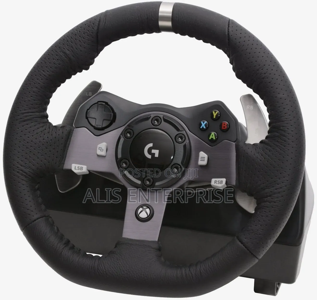 Logitech Driving Force G920 Steering Wheel and Pedals – Black