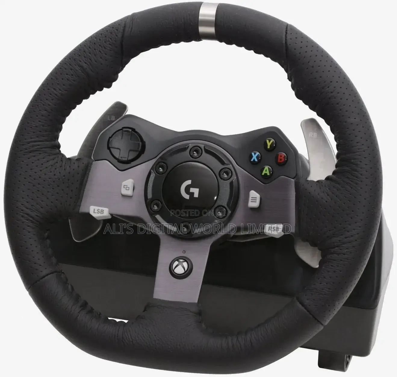 Logitech Driving Force G920 Steering Wheel and Pedals – Black