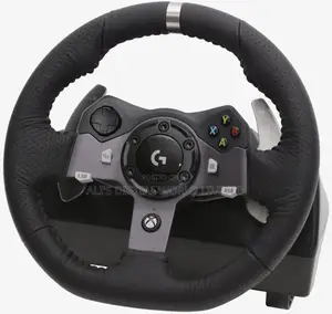 Logitech Driving Force G920 Steering Wheel and Pedals – Black