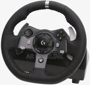 Logitech Driving Force G920 Steering Wheel and Pedals – Black