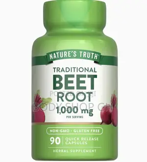 Nature's Truth Beet Root Capsules | 1000mg | 90 Pills | - Nitric Oxide