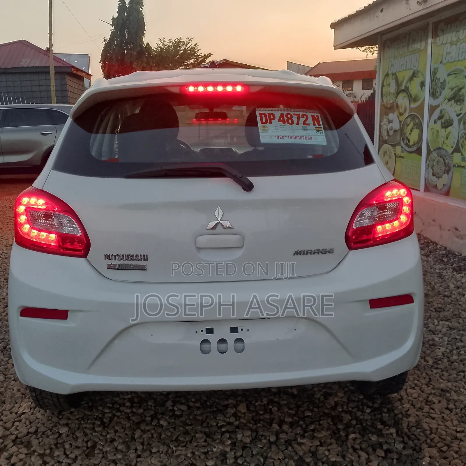 Mitsubishi Mirage SE 2017 White