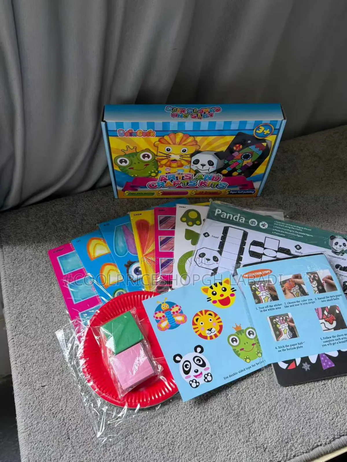 Arts and Crafts Kit Designed Papers