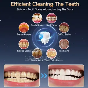 Electric Teeth Cleaner + Tooth Brush + Stand + Teeth Polishing Paste