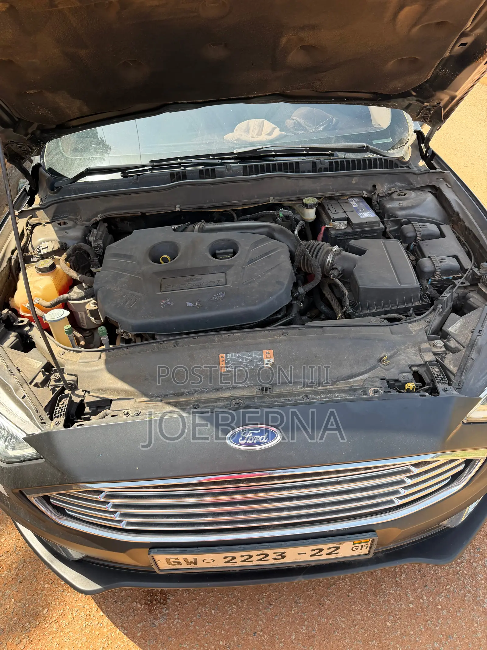 Ford Fusion Titanium FWD 2018 Black