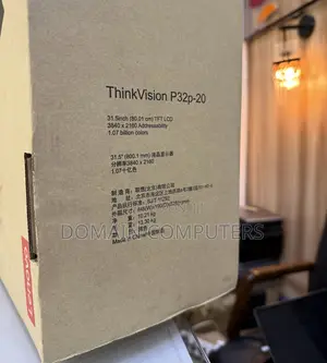 Lenovo Thinkvision P32p-20 Ultra Hd Monitor