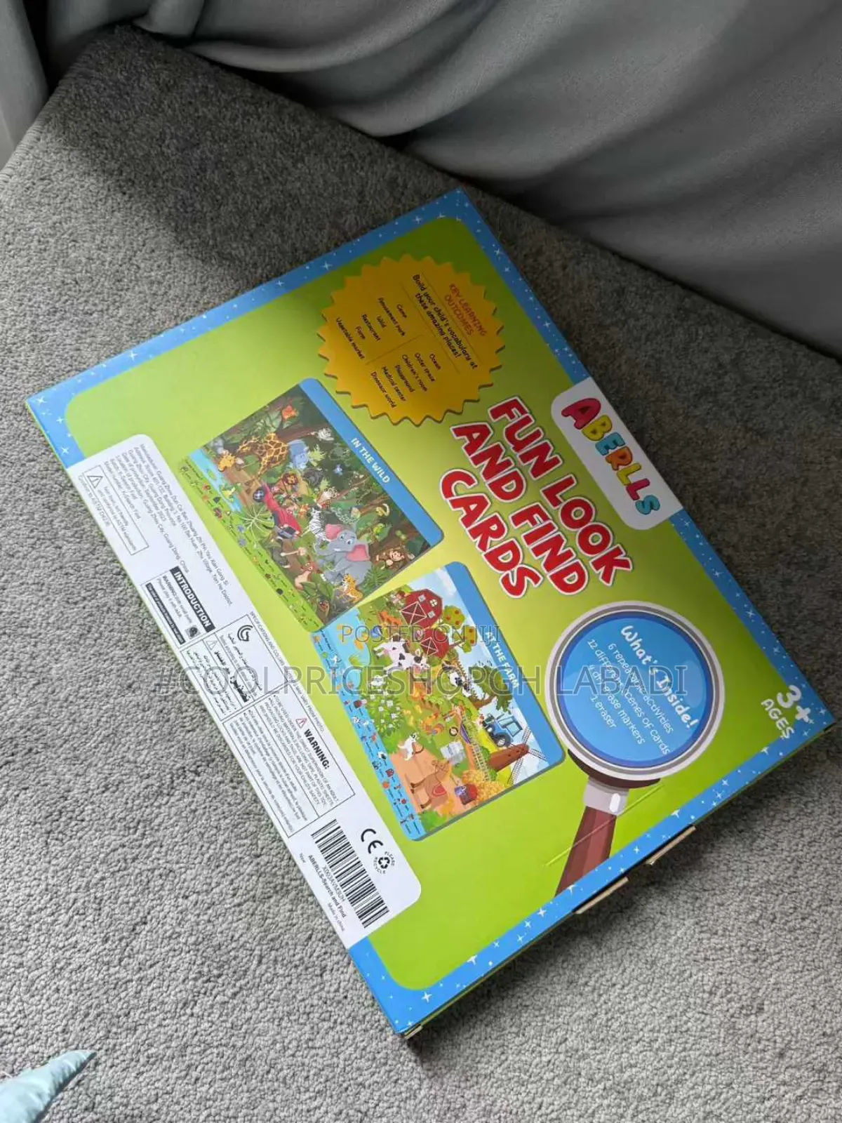 Search and Find Cards for Kids