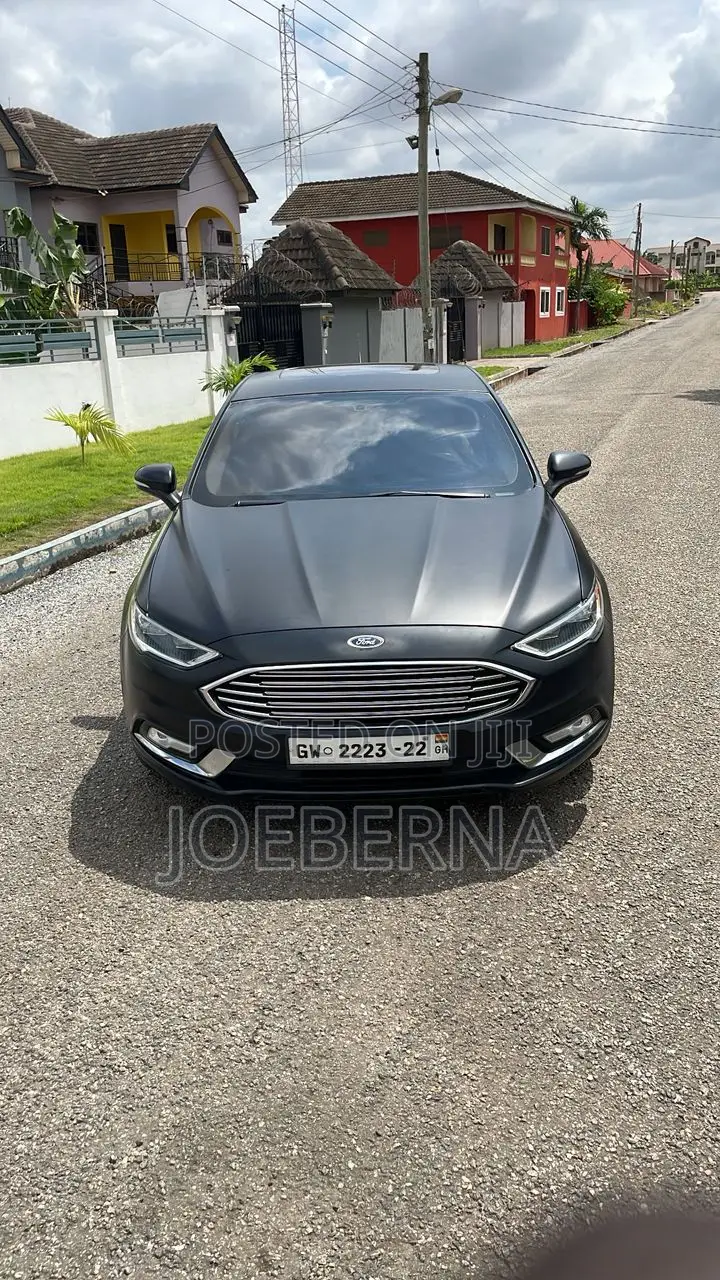 Ford Fusion Titanium FWD 2018 Black