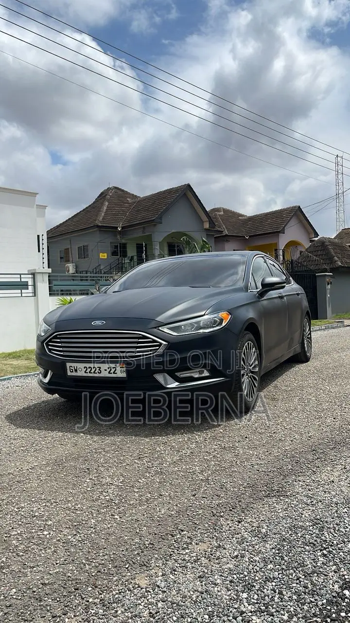 Ford Fusion Titanium FWD 2018 Black