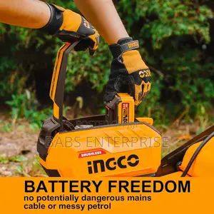 Ingco 18" 40v Cordless Lawn Mower With 5.0ah Battery – Lmli20186