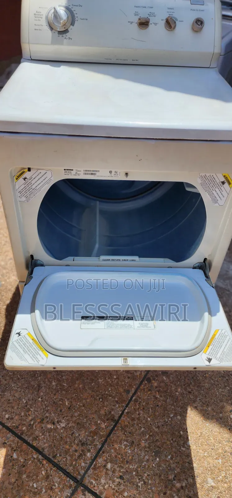 Kenmore 22kg Manual Dryer From Usa