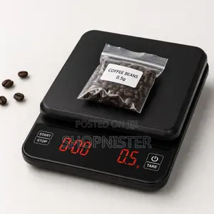 High Precision Digital Coffee Scale | 0.1g Accuracy | Led