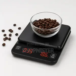 High Precision Digital Coffee Scale | 0.1g Accuracy | Led