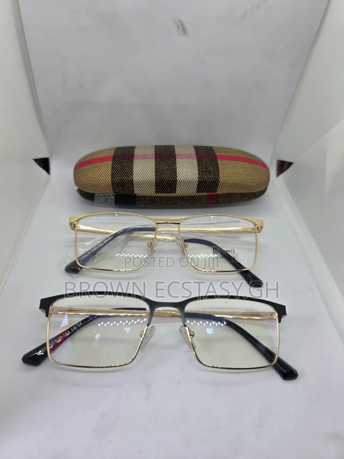 Sleek Metal Blue Light Blocking Glasses