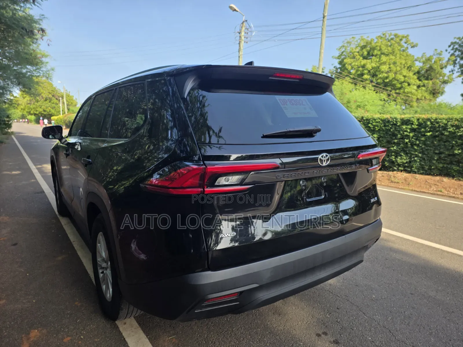 Toyota Grand Highlander XLE AWD 2024 Black