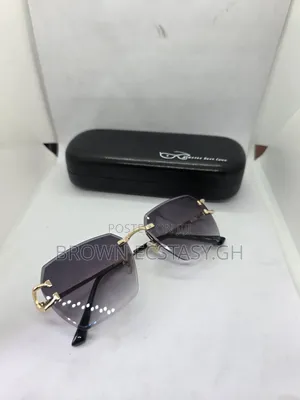 Rimless Cartier Sunglasses