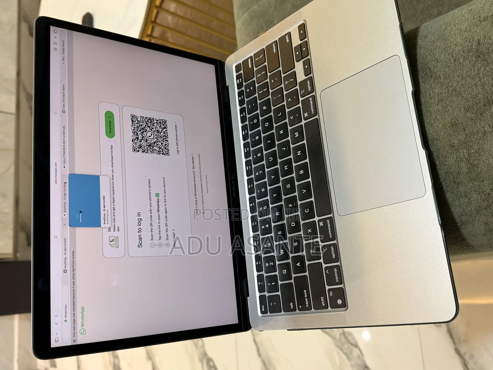 Laptop Apple MacBook Air 8GB Apple M1 HDD 250GB