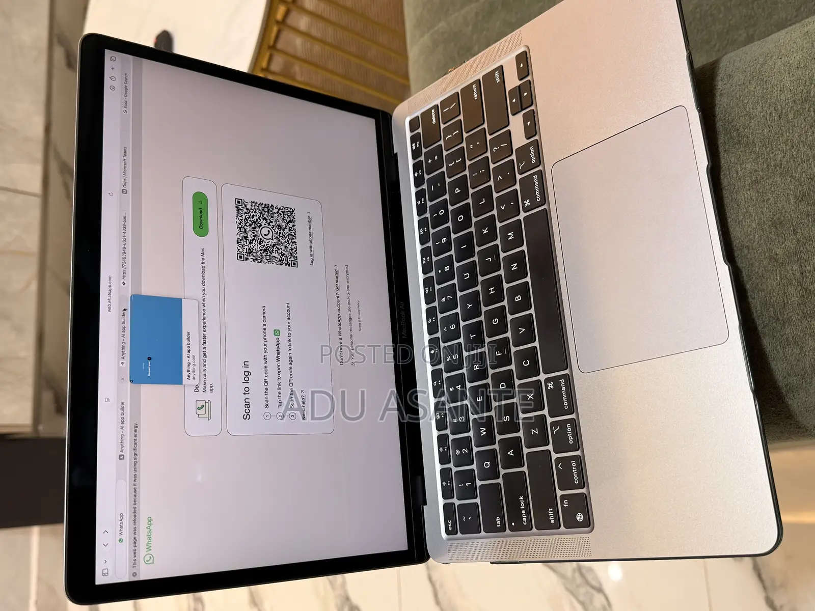 Laptop Apple MacBook Air 8GB Apple M1 HDD 250GB