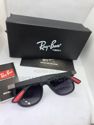 Rayban X Scuderia Ferrari Wayfarer Sunglasses (Polarized)