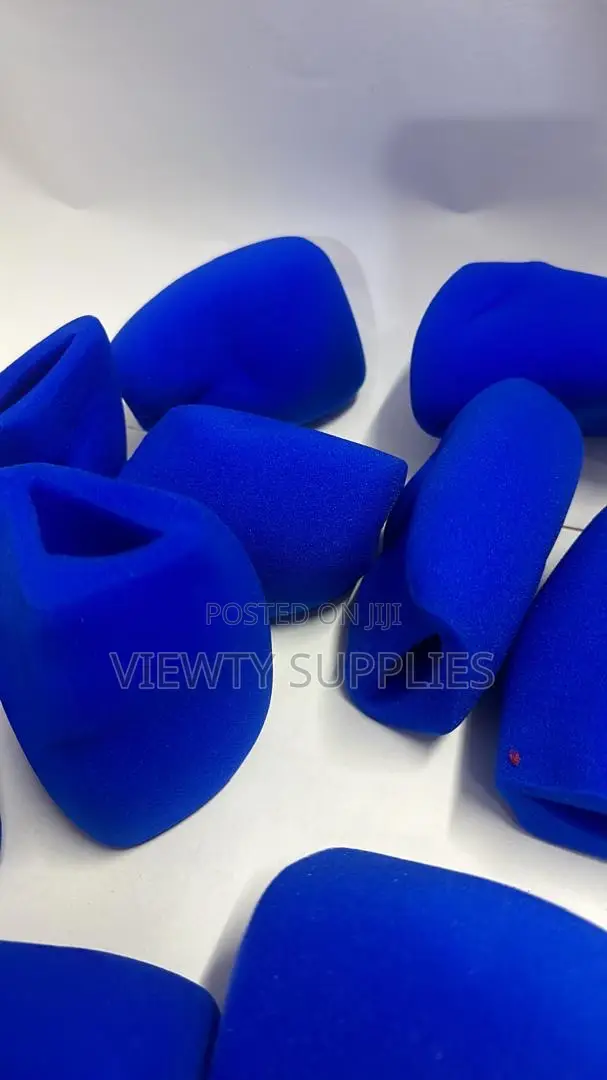 Professional Triangular Microphones Sponges Cover Acoustics Recording