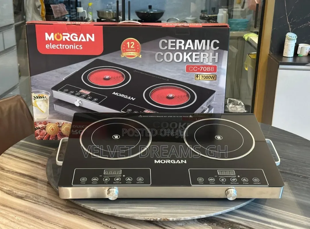 Double Electric Hot Plate 2 Burner Cooker (Fast Heating)