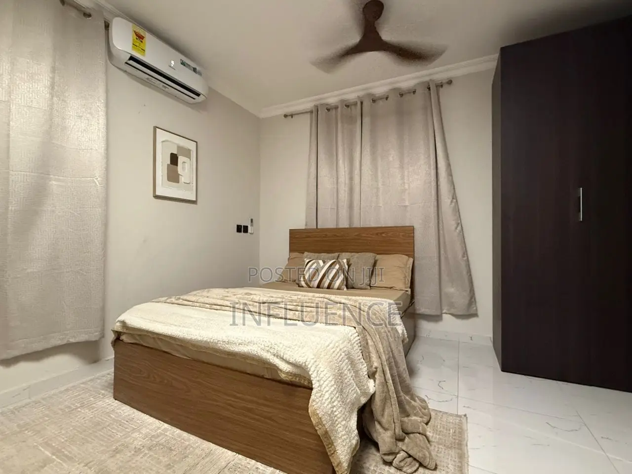 Furnished 1bdrm Apartment in American House Area, East Legon for rent