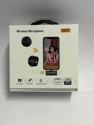 Sx21 Wireless Lavalier Microphone for iPhone, iPad and Android