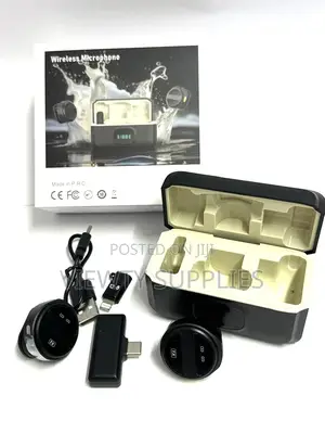 Sx21 Wireless Lavalier Microphone for iPhone, iPad and Android