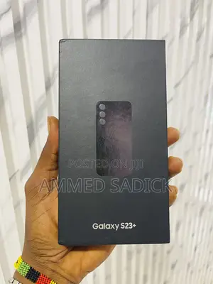 New Samsung Galaxy S23+ 256 GB Black
