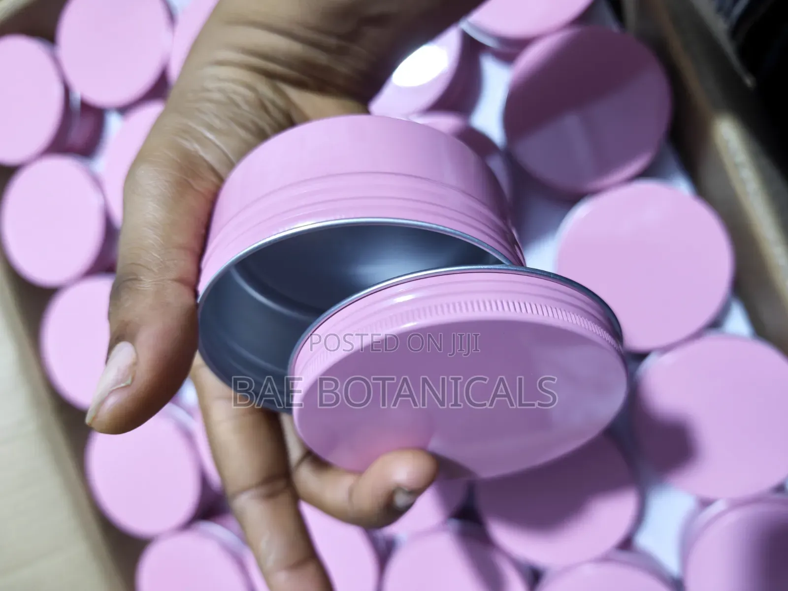 Aluminum Tin Jars for Balms, Butters, Cream and Salves 100ml