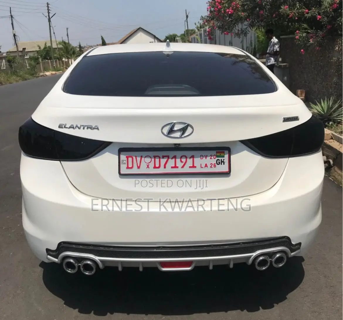 Hyundai Elantra 2013 White
