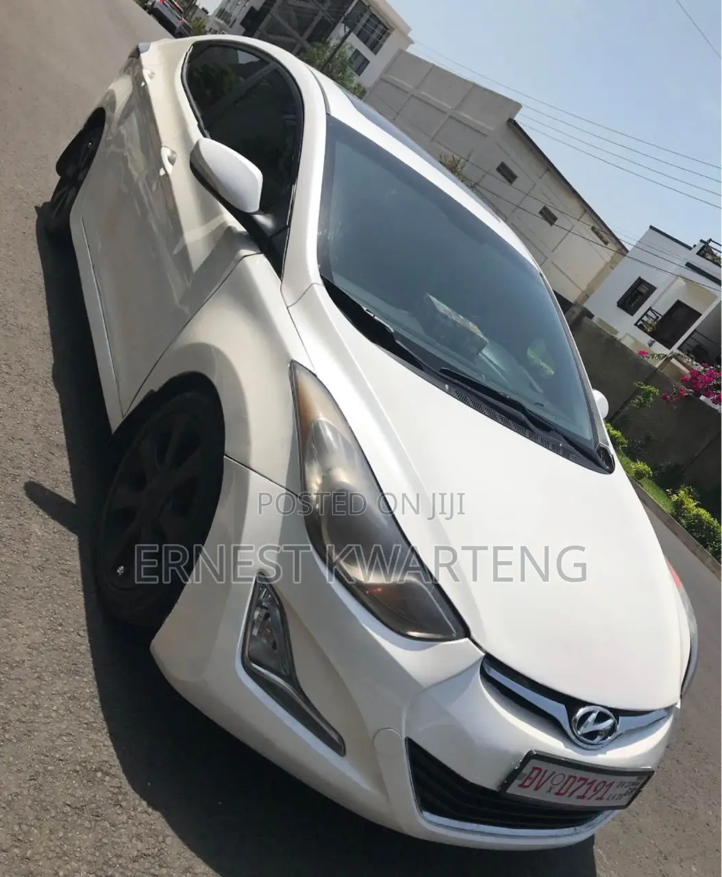 Hyundai Elantra 2013 White